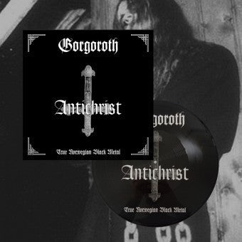 GORGOROTH 'ANTICHRIST' LP (Half Black/Half White Vinyl)