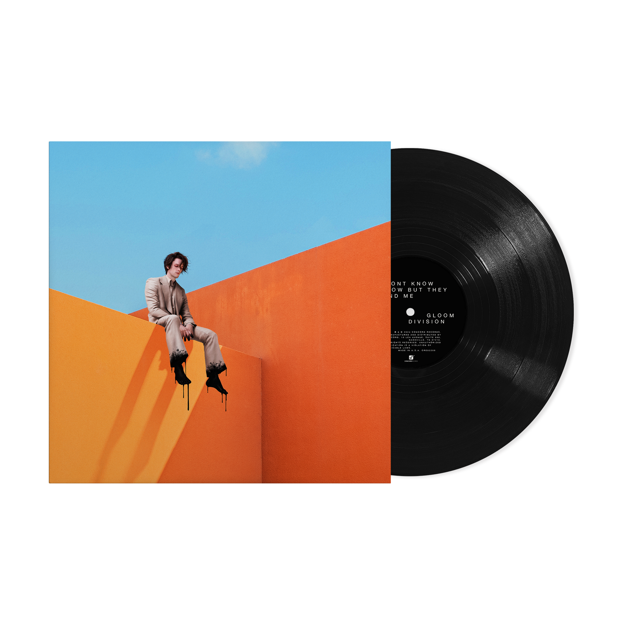 IDK HOW 'GLOOM DIVISION' LP (Black Vinyl)