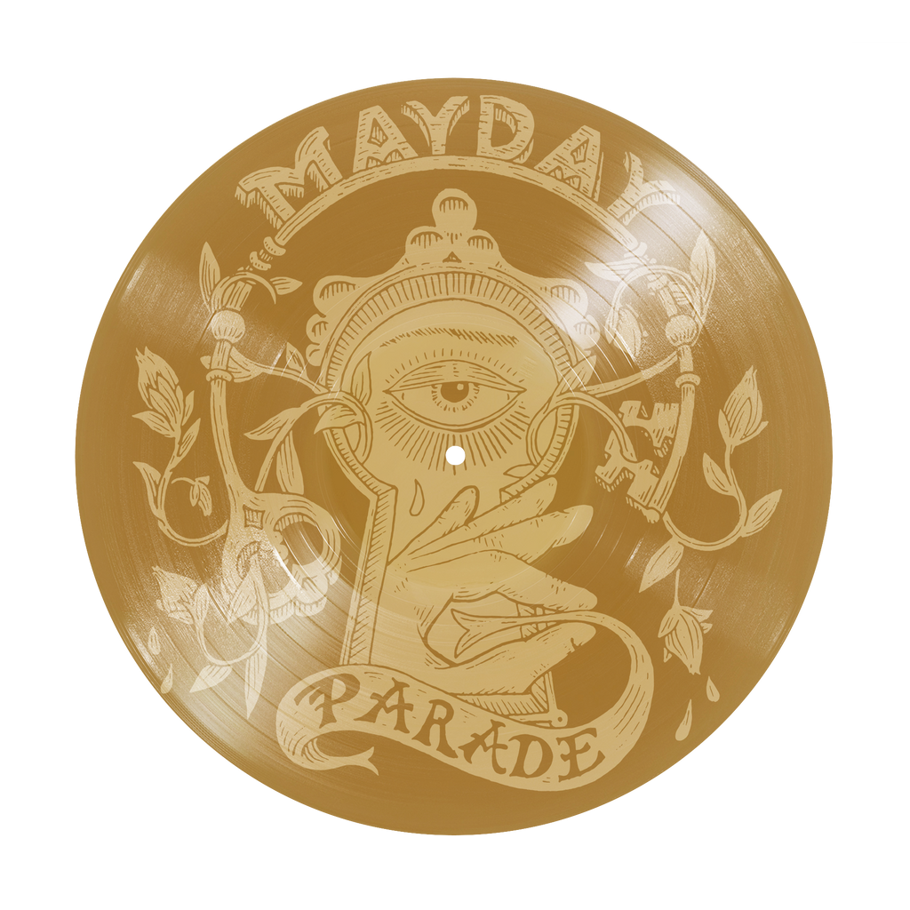 MAYDAY PARADE 'MONSTERS IN THE CLOSET' 10TH ANNIVERSARY 2LP (Limited Edition – Only 500 Made, Gold w/ D-Side Etching Vinyl)