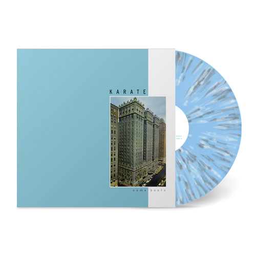 KARATE 'SOME BOOTS' LP (Transparent Light Blue & Grey Vinyl)