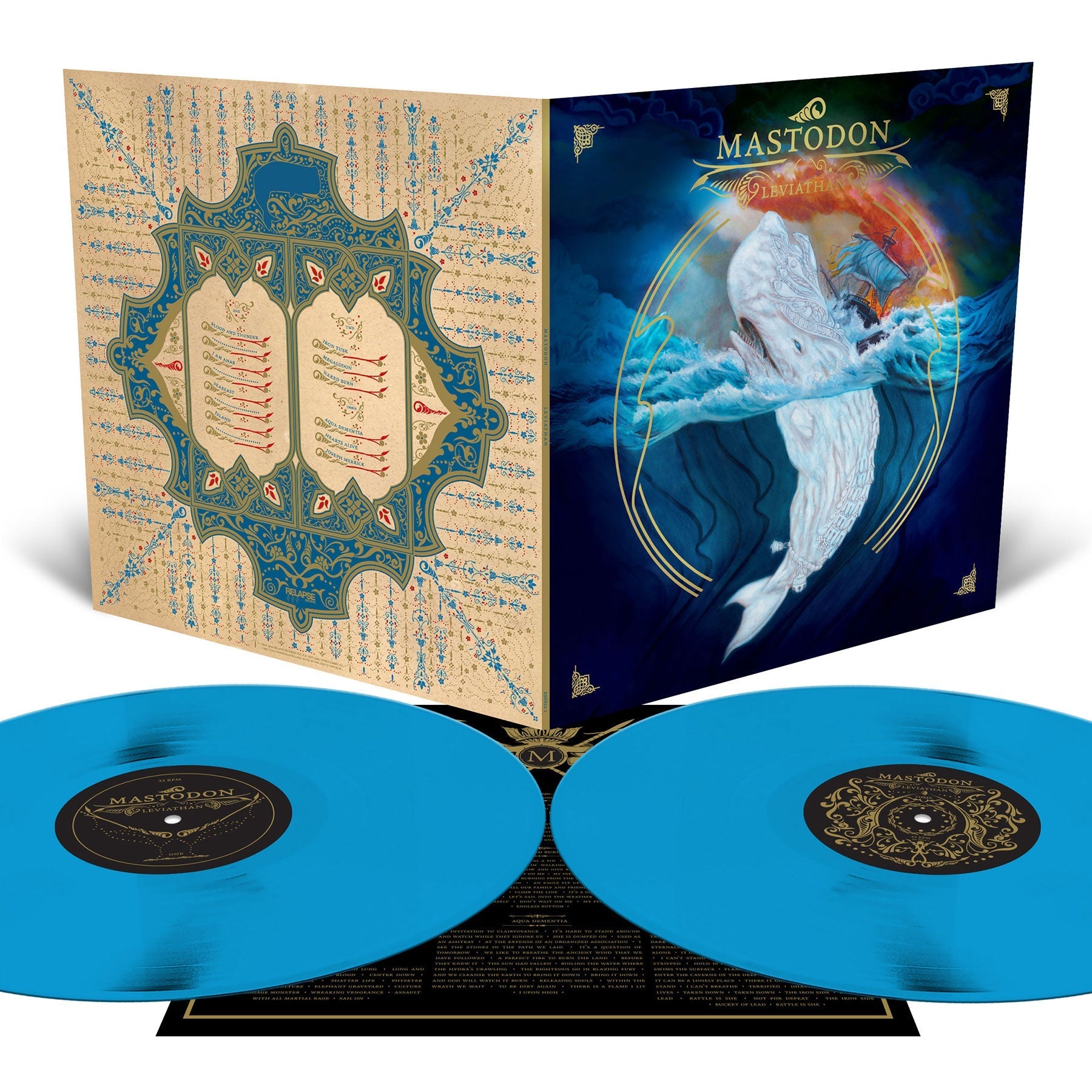 MASTODON ‘ LEVIATHAN’ 2LP (Sky Blue Vinyl)