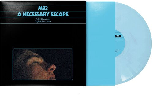 M83 'A NECESSARY ESCAPE - DAKAR CHRONICLES (ORIGINAL SOUNDTRACK)' LP (Transparent Marbled Turquoise Vinyl)