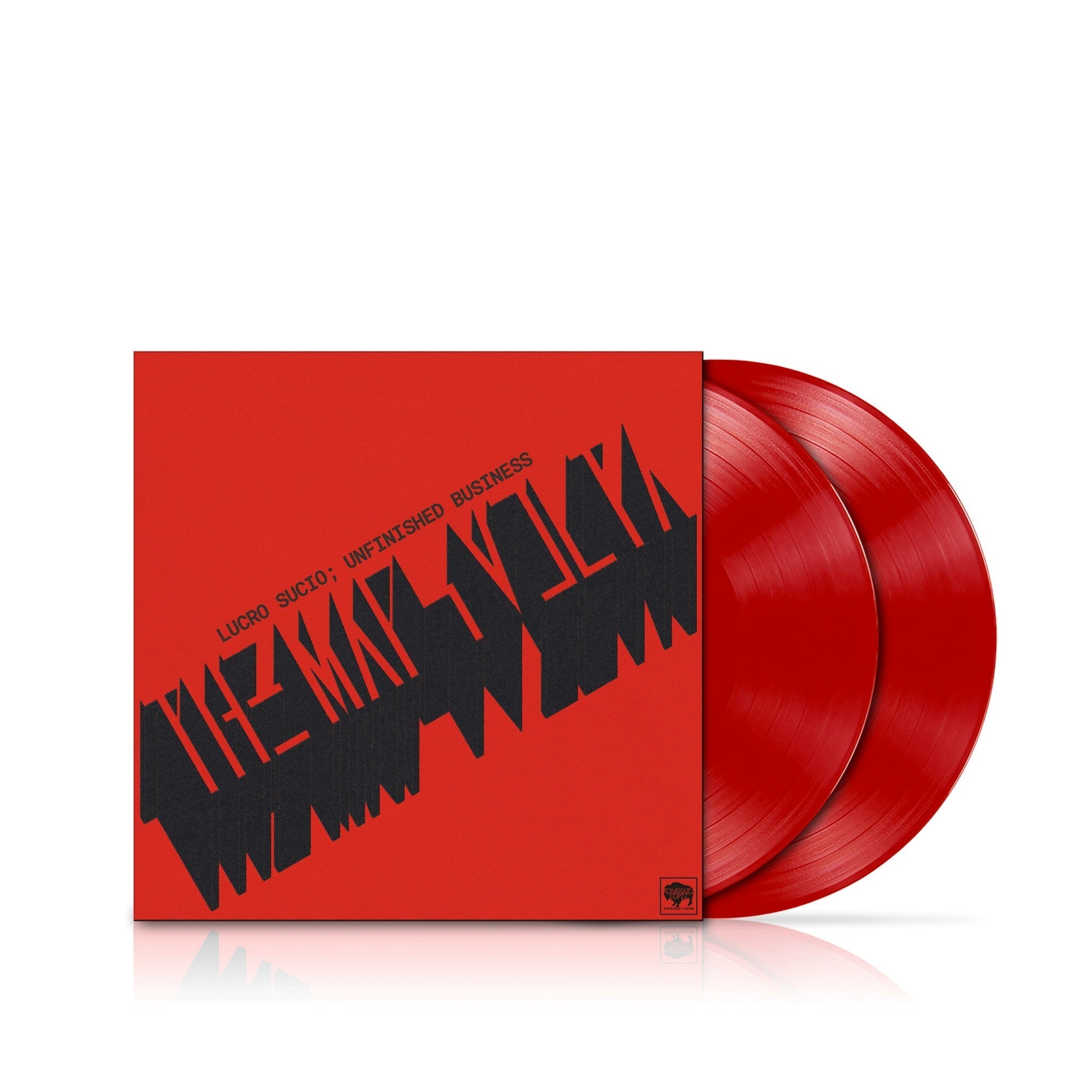 THE MARS VOLTA 'LUCRO SUCIO; UNFINISHED BUSINESS' 2LP (Red Vinyl)