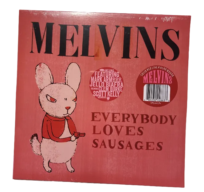 MELVINS 'EVERYBODY LOVES SAUSAGES' 2LP (Red Vinyl)