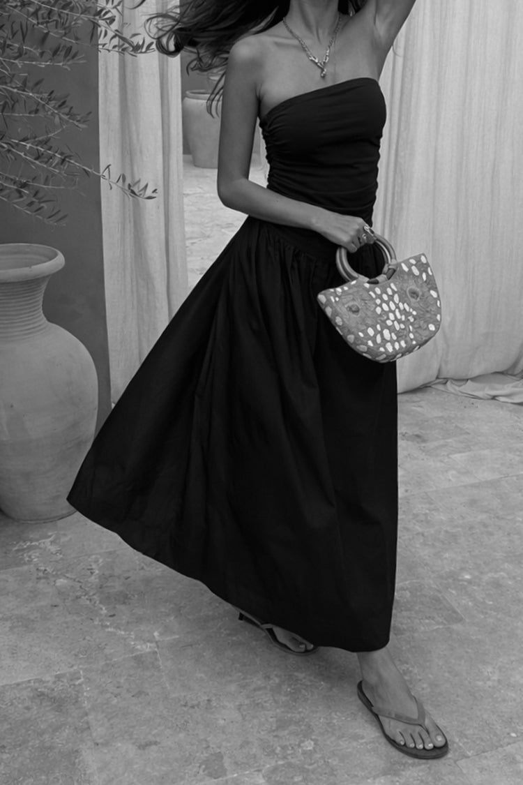 Black Lola Mid-axi Dress