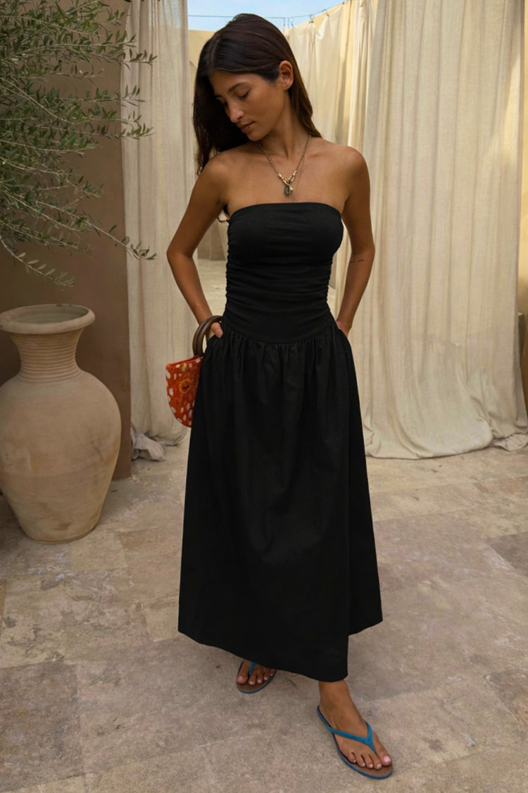 Black Lola Mid-axi Dress