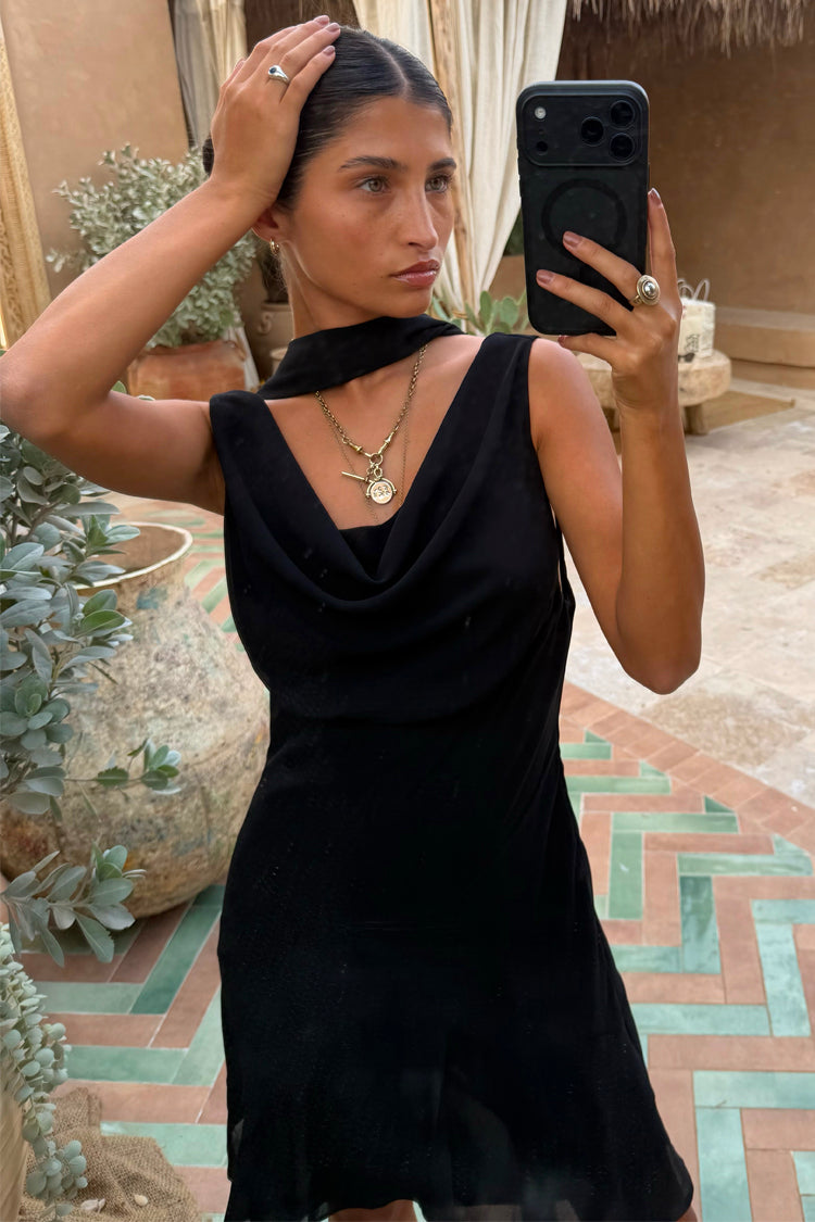 Black Sophie Mini Dress