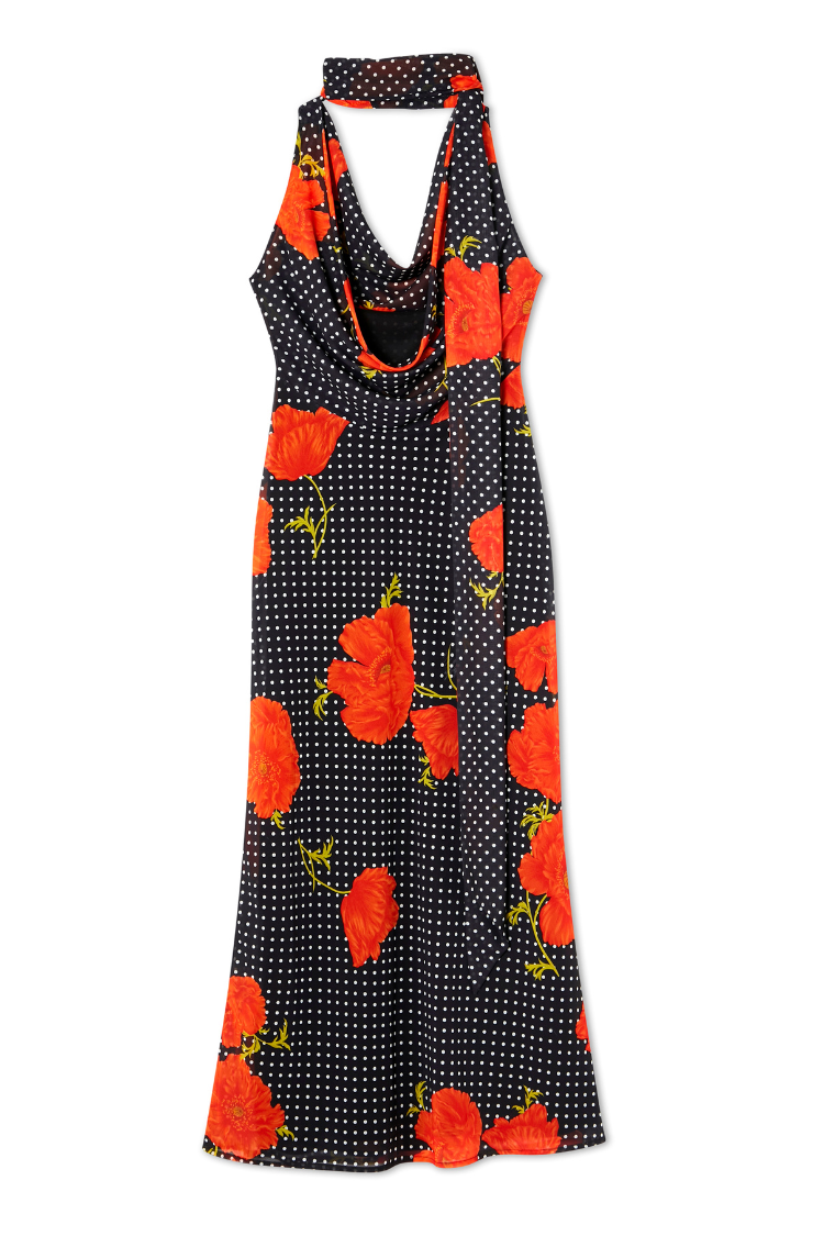 Black Poppy Sophie Dress