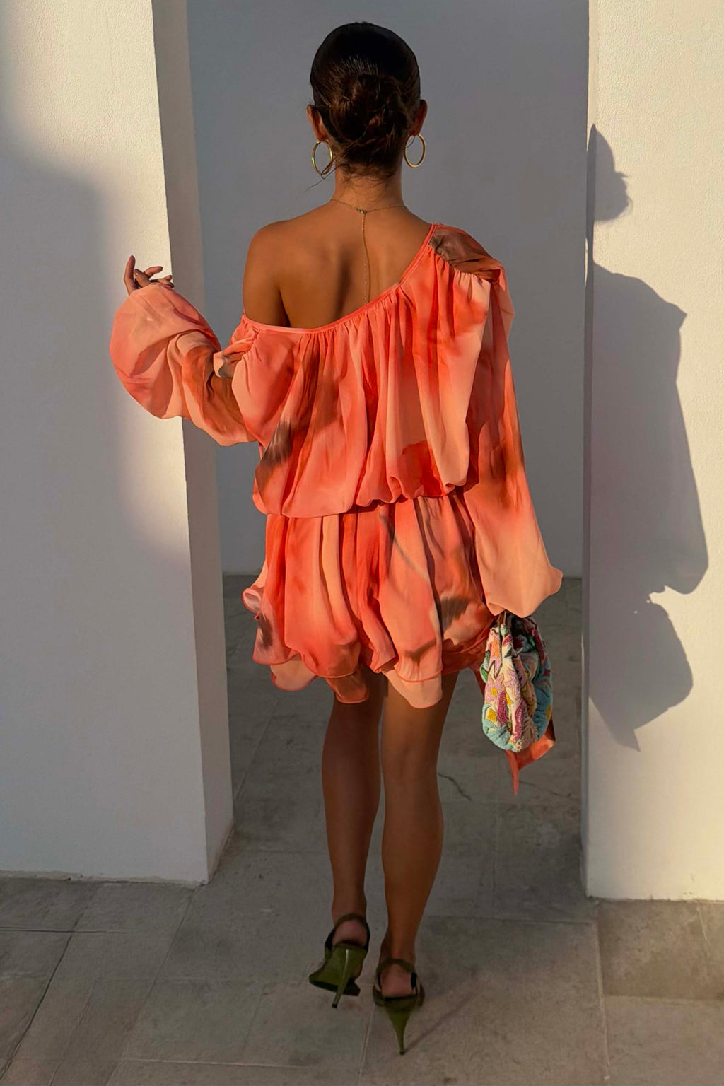 Blurred Floral Ella Mini Dress