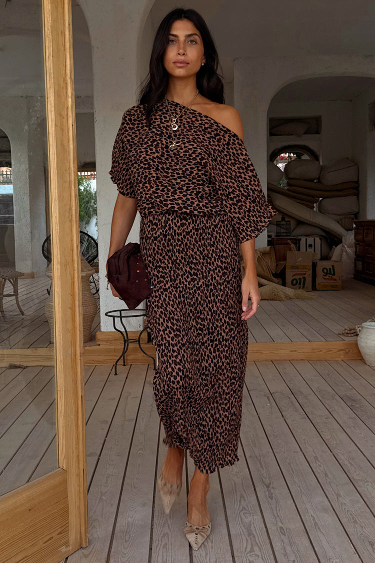 Lucia Leopard Tilly Dress Petite