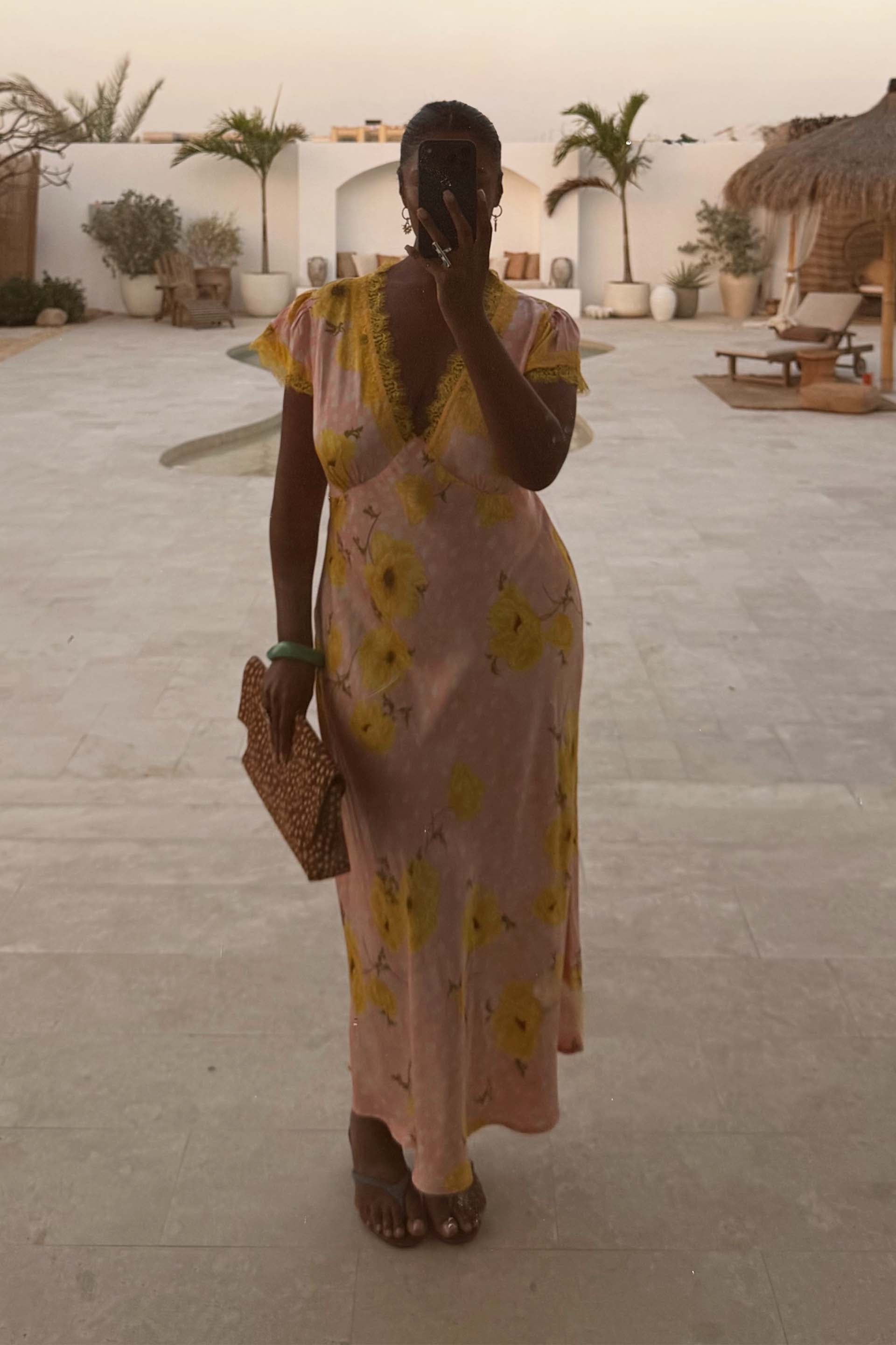 Pink Fawn Poppy Olivia Dress
