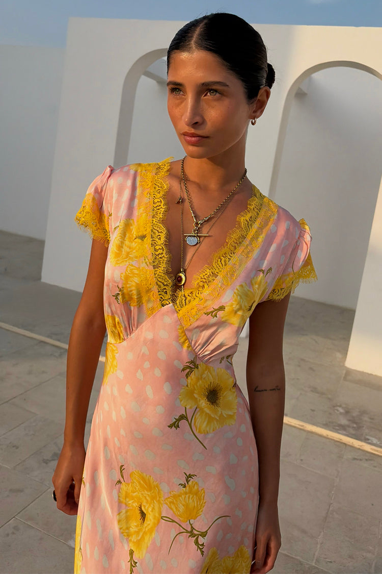 Pink Fawn Poppy Olivia Dress