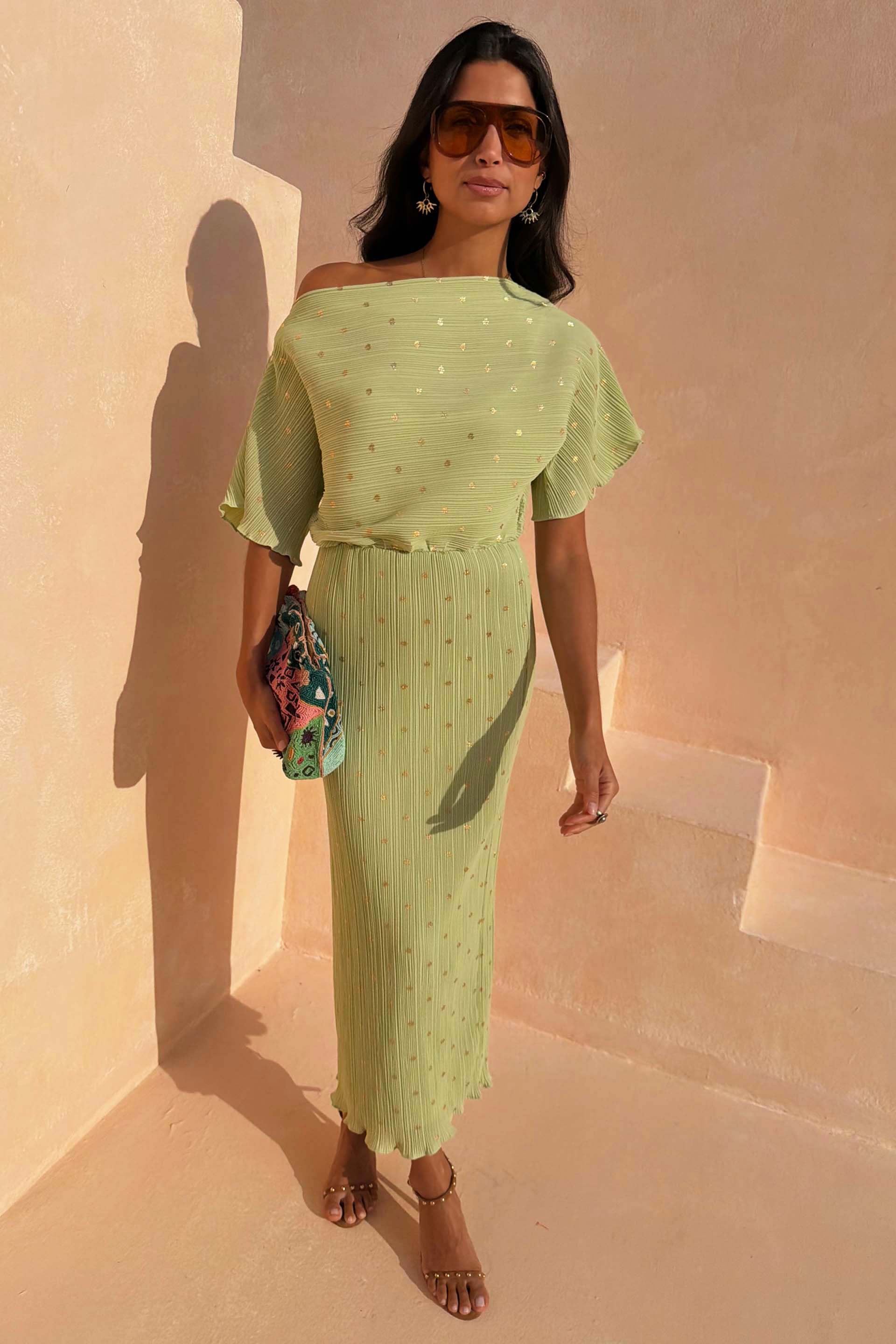 Pistachio Tilly Dress