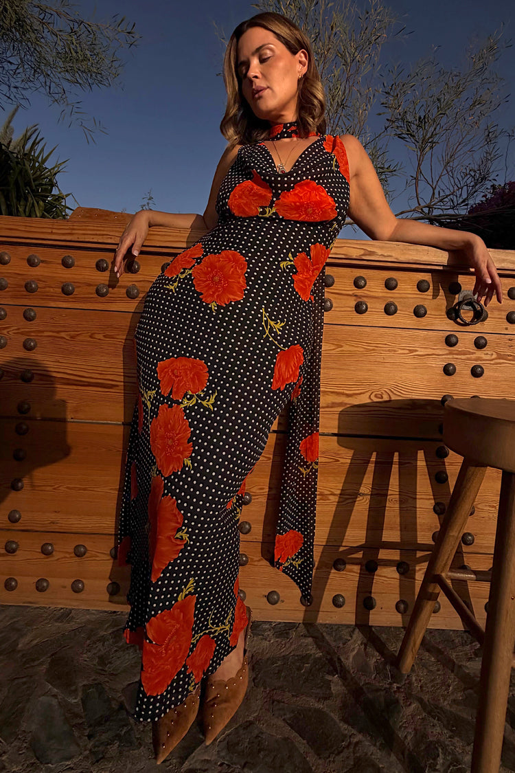 Black Poppy Sophie Dress