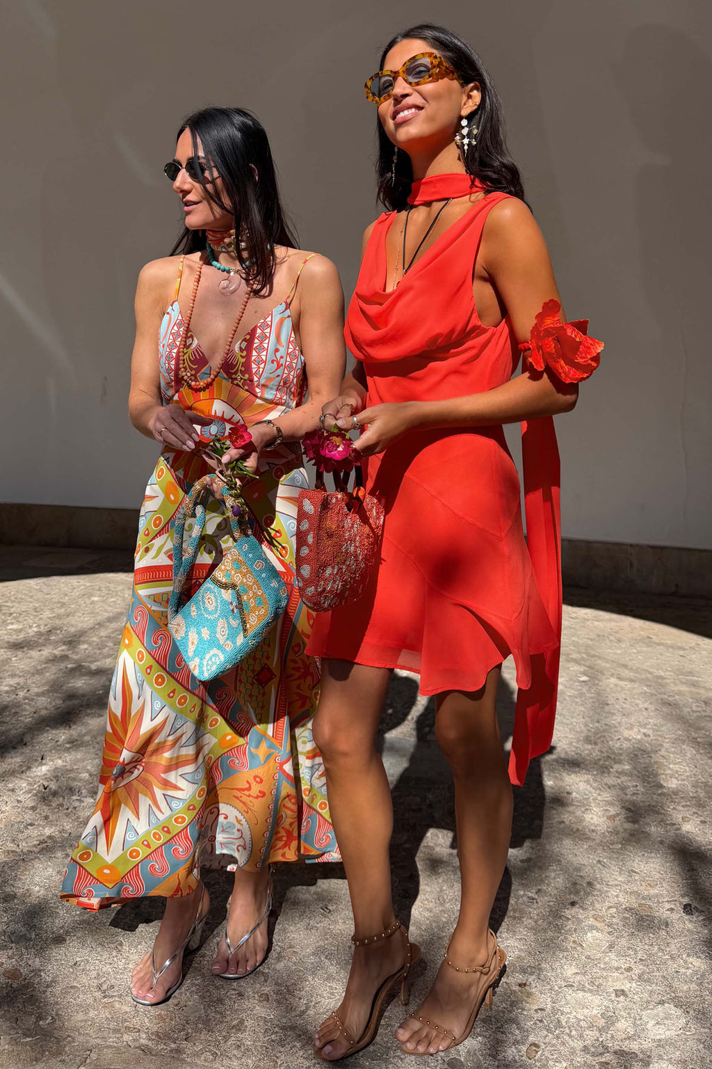 Tomato Mini Sophie Dress