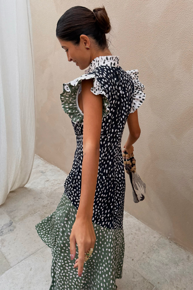 Mix Fawn Spot Remi Dress