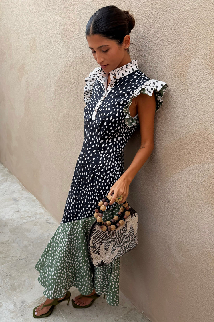 Mix Fawn Spot Remi Dress