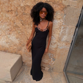 Black Sapna Dress with Ring Detail