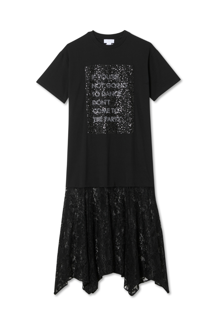 Dance Sequin Cara T Shirt Dress