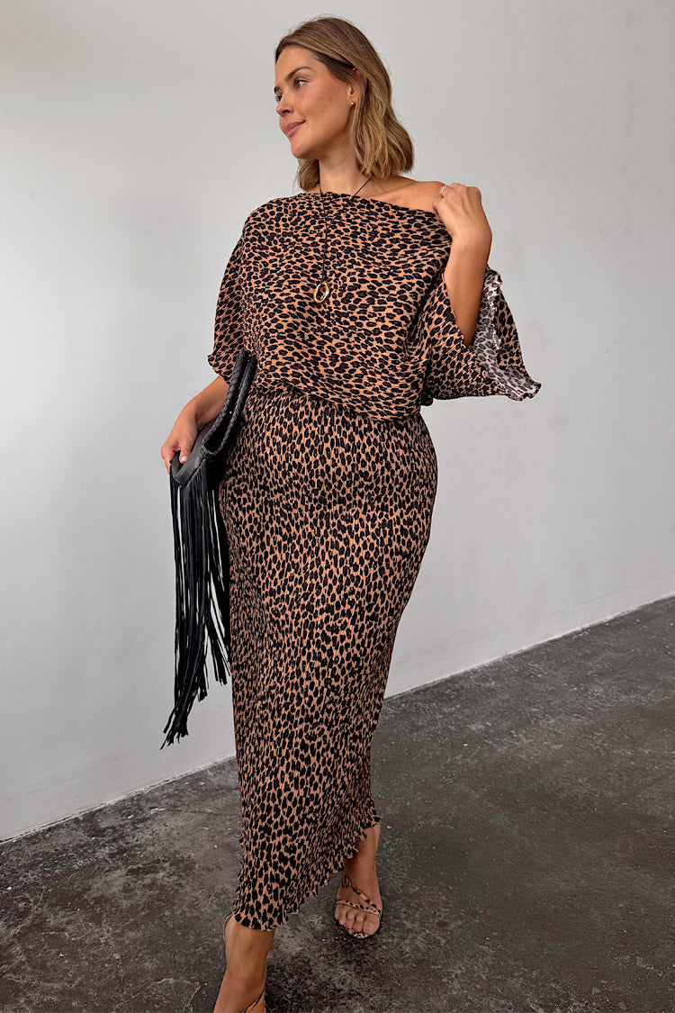 Lucia Leopard Tilly Dress