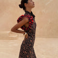Cherry Leopard Remi Dress