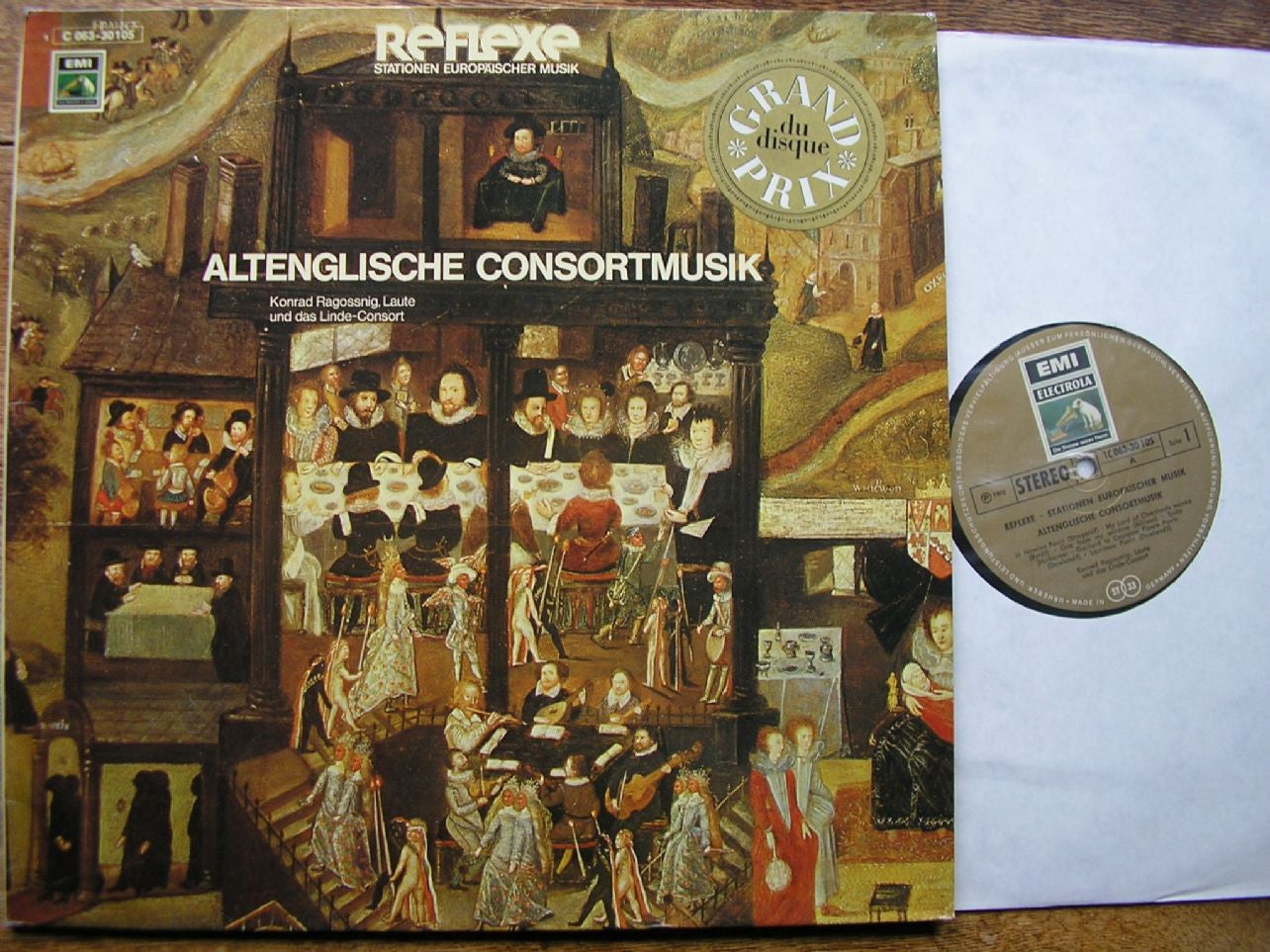 OLD ENGLISH CONSORT MUSIC: KONRAD RAGOSSNIG / THE LINDE CONSORT 1C063 30105