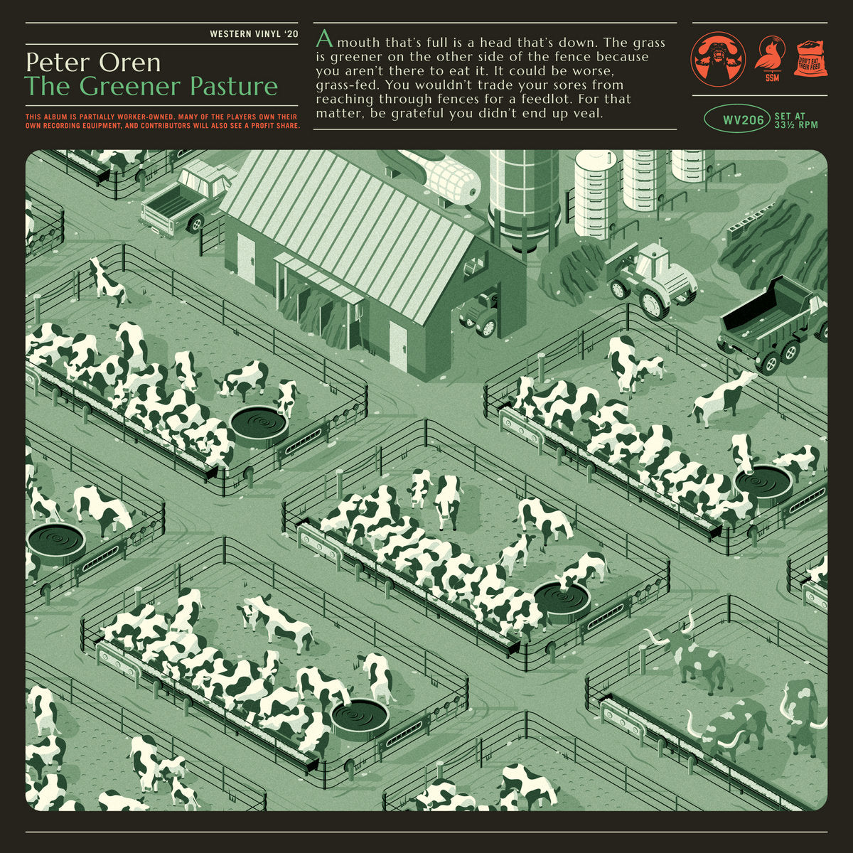 Oren, Peter - The Greener Pasture (Grass is Greener Vinyl)