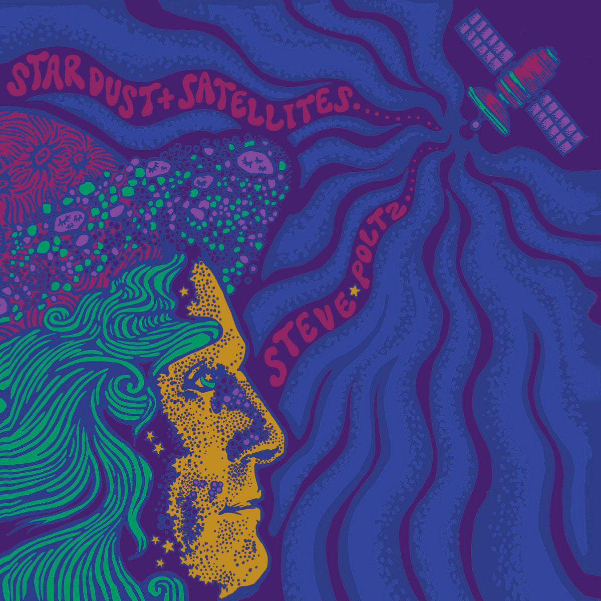 Poltz, Steve - Stardust & Satellites (Pink/Purple Swirl)
