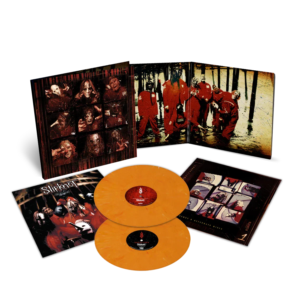 SLIPKNOT 'SLIPKNOT' 2LP (25th Anniversary Edition, Citrus Vinyl)