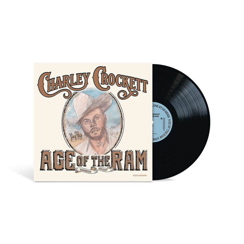 CHARLEY CROCKETT 'AGE OF THE RAM' LP