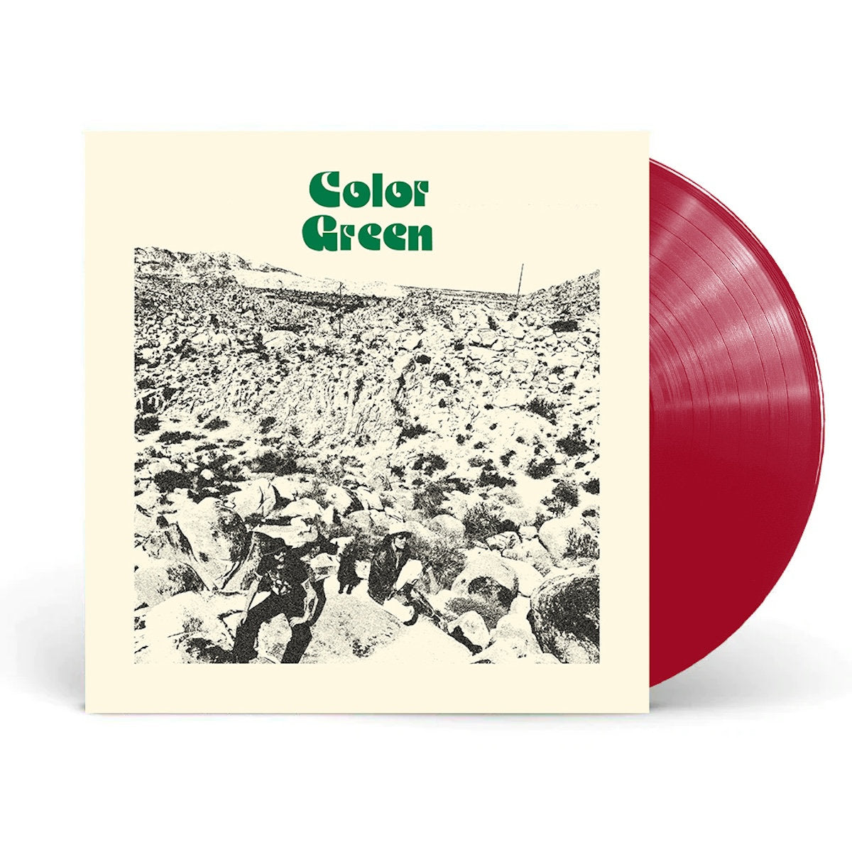 THE COLOR GREEN 'COLOR GREEN EP - OXBLOOD' 12" EP (Burgundy Vinyl)