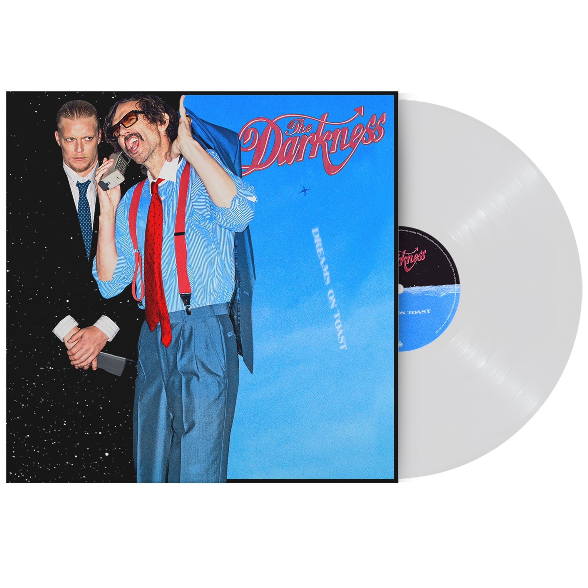 THE DARKNESS 'DREAMS ON TOAST' LP (White Vinyl)