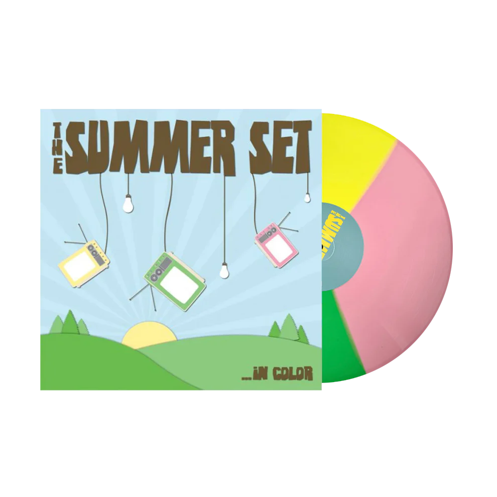 THE SUMMER SET '...IN COLOR' LP (Tri-Color Vinyl)