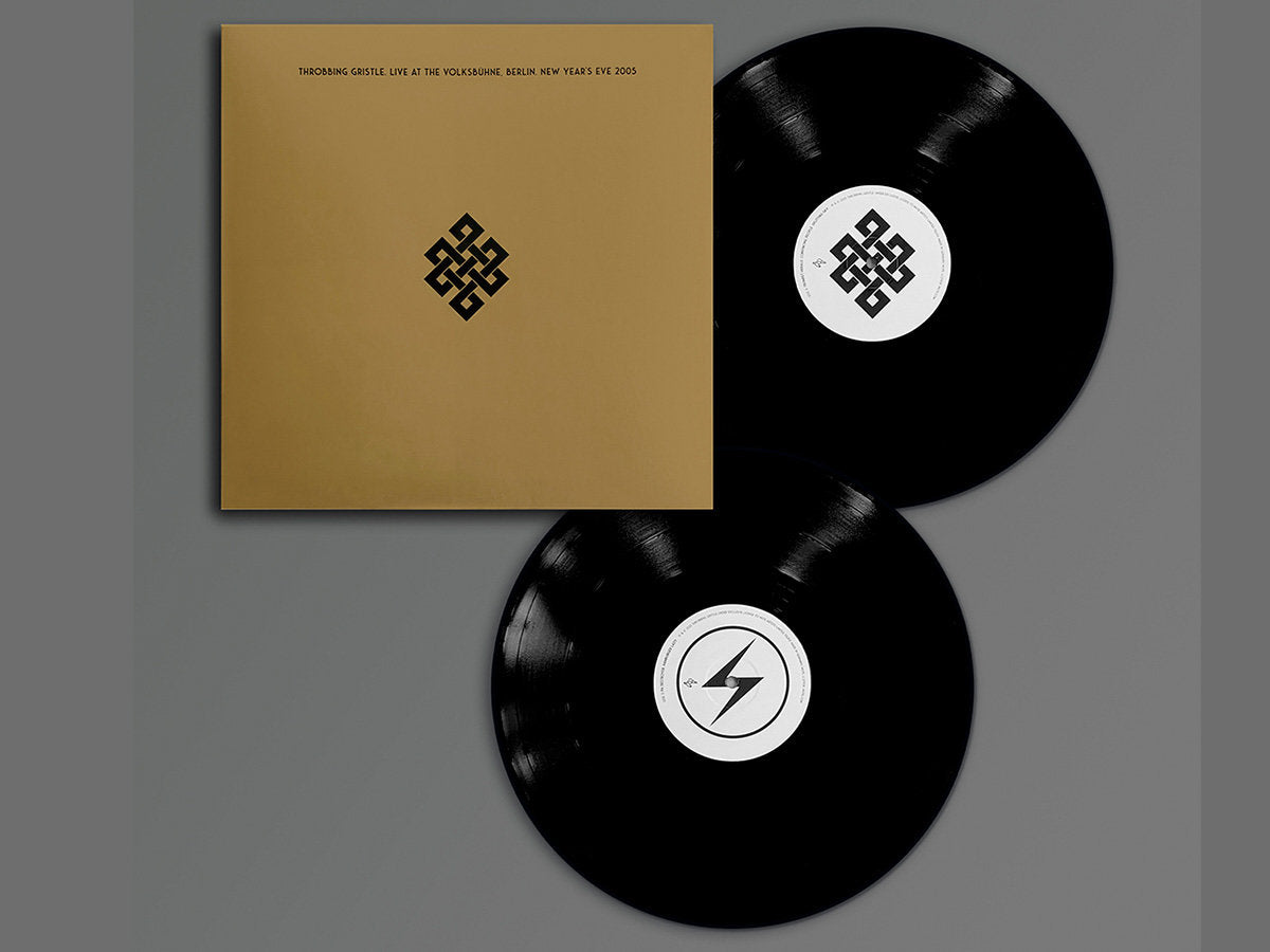 THROBBING GRISTLE 'LIVE AT THE VOLKSBÜHNE, BERLIN, NEW YEAR'S EVE, 2005' 2LP