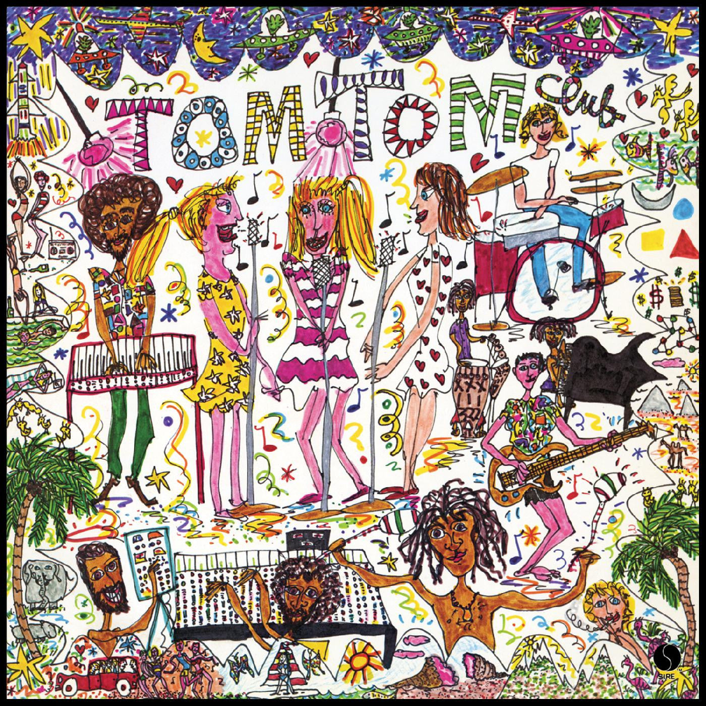 TOM TOM CLUB 'TOM TOM CLUB' LP (Limited, Yellow & Red Vinyl)