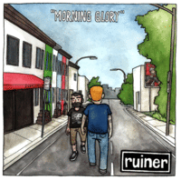 RUINER/ATTICA ATTICA 'UNDER THE INFLUENCE 14'  7" SINGLE (Color Vinyl)